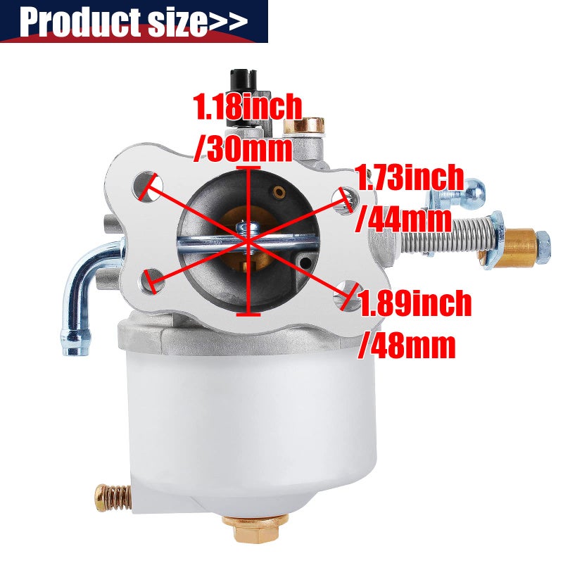 QAZAKY Carburetor Fuel Pump Filter Compatible with EZGO Golf Cart 350cc Gas 4-Cycle Robin Engine TXT Workhorse MPT ST-350 Sport Clays Car Shuttle Series 72558-G01 72558-G05 72840-G02 17559 520-184 - Image 3